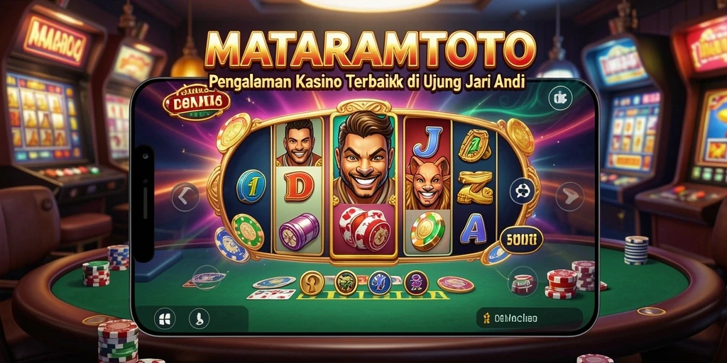 Tampilan gameplay menarik dalam aplikasi Kasino MATARAMTOTO.