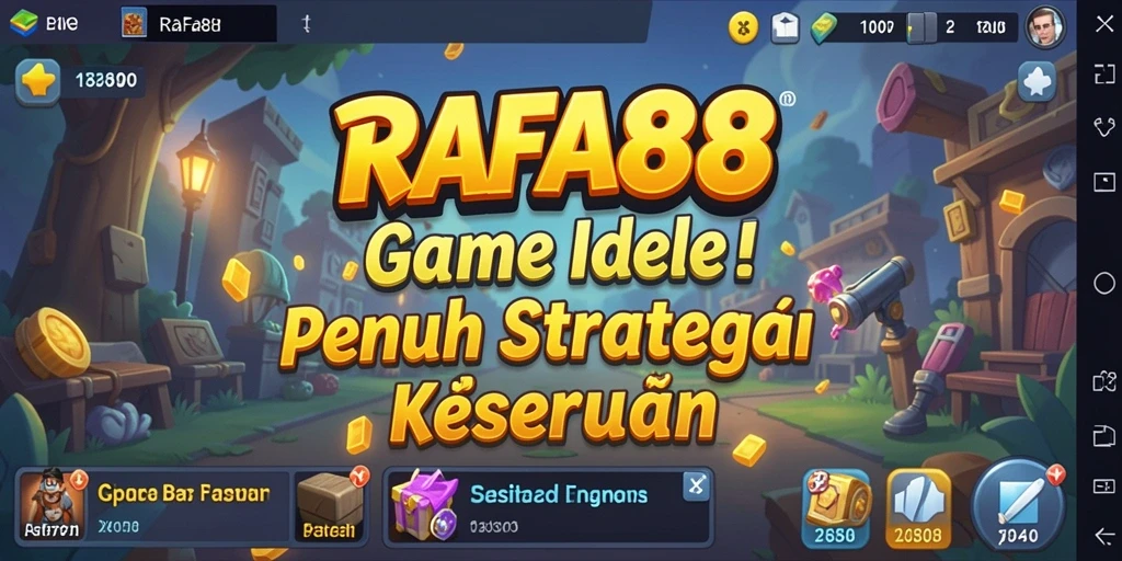 Tangkapan layar gameplay RAFA88 menunjukkan aksi seru dan strategi dalam mengelola sumber daya.