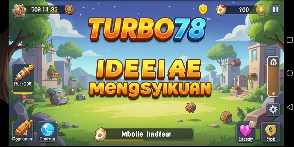 Tampilan gameplay TURBO78 yang menarik dan menghibur.