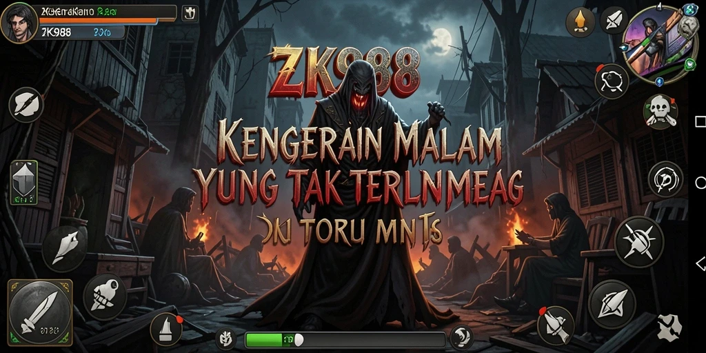 Tampilan menyeramkan dari gameplay ZK988 yang mencekam.